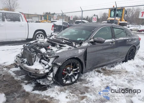 2019 Honda Accord Sport 2.0T from USA, damaged, VIN 1HGCV2F35KA003079
